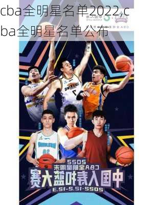 cba全明星名单2022,cba全明星名单公布