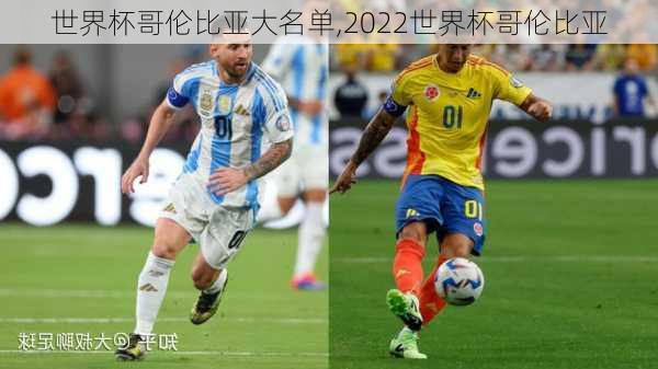 世界杯哥伦比亚大名单,2022世界杯哥伦比亚