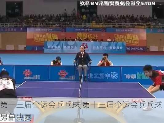 第十三届全运会乒乓球,第十三届全运会乒乓球男单决赛
