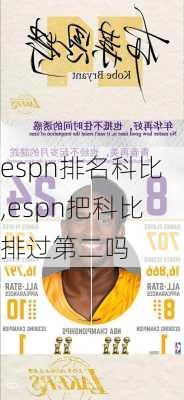 espn排名科比,espn把科比排过第二吗