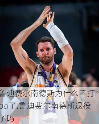 鲁迪费尔南德斯为什么不打nba了,鲁迪费尔南德斯退役了吗
