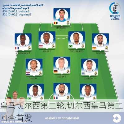 皇马切尔西第二轮,切尔西皇马第二回合首发