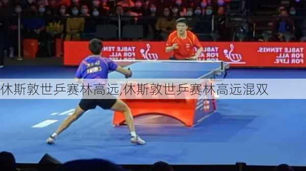 休斯敦世乒赛林高远,休斯敦世乒赛林高远混双
