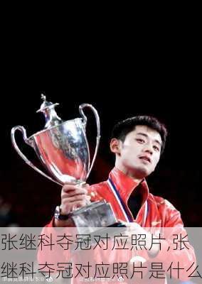 张继科夺冠对应照片,张继科夺冠对应照片是什么