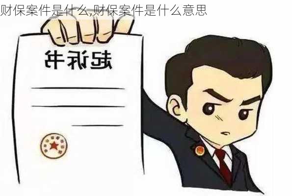 财保案件是什么,财保案件是什么意思