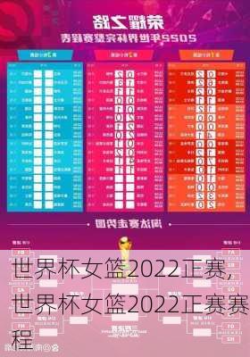 世界杯女篮2022正赛,世界杯女篮2022正赛赛程