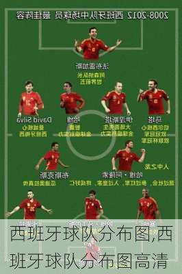西班牙球队分布图,西班牙球队分布图高清