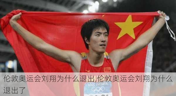伦敦奥运会刘翔为什么退出,伦敦奥运会刘翔为什么退出了