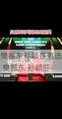 樊振东孙颖莎落选,樊振东 孙颖莎