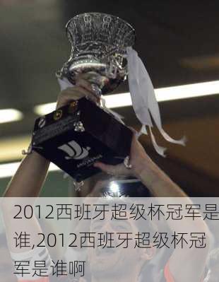 2012西班牙超级杯冠军是谁,2012西班牙超级杯冠军是谁啊