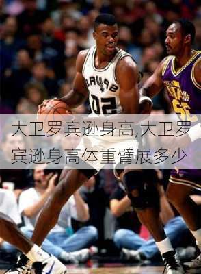 大卫罗宾逊身高,大卫罗宾逊身高体重臂展多少