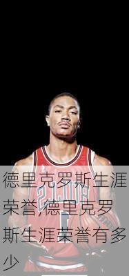 德里克罗斯生涯荣誉,德里克罗斯生涯荣誉有多少