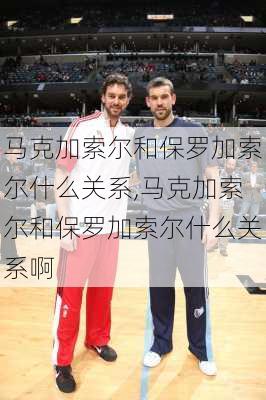 马克加索尔和保罗加索尔什么关系,马克加索尔和保罗加索尔什么关系啊