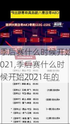 季后赛什么时候开始2021,季后赛什么时候开始2021年的