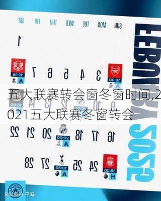 五大联赛转会窗冬窗时间,2021五大联赛冬窗转会