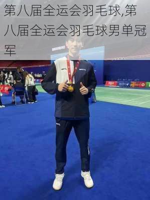 第八届全运会羽毛球,第八届全运会羽毛球男单冠军