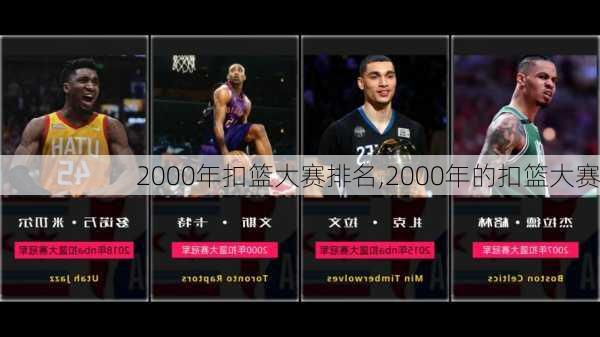 2000年扣篮大赛排名,2000年的扣篮大赛