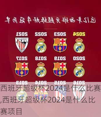 西班牙超级杯2024是什么比赛,西班牙超级杯2024是什么比赛项目