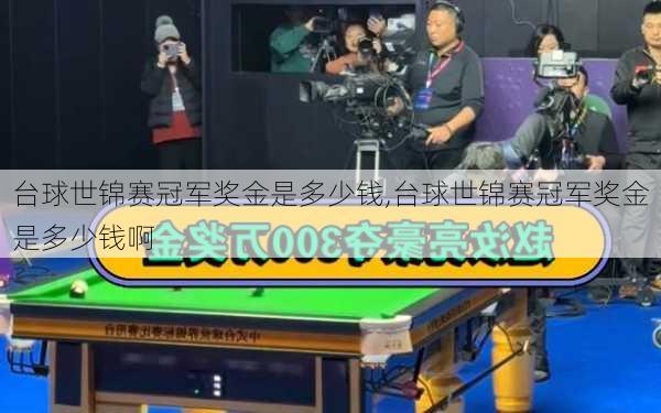 台球世锦赛冠军奖金是多少钱,台球世锦赛冠军奖金是多少钱啊