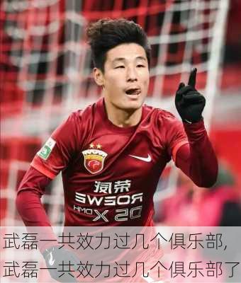 武磊一共效力过几个俱乐部,武磊一共效力过几个俱乐部了