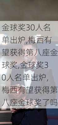 金球奖30人名单出炉,梅西有望获得第八座金球奖,金球奖30人名单出炉,梅西有望获得第八座金球奖了吗