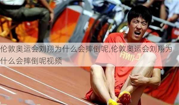 伦敦奥运会刘翔为什么会摔倒呢,伦敦奥运会刘翔为什么会摔倒呢视频