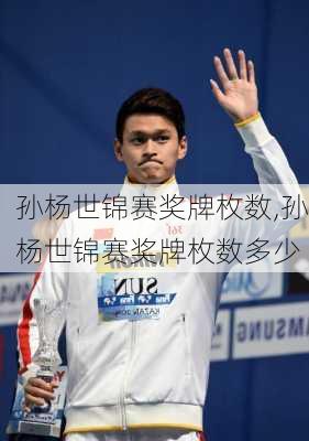 孙杨世锦赛奖牌枚数,孙杨世锦赛奖牌枚数多少