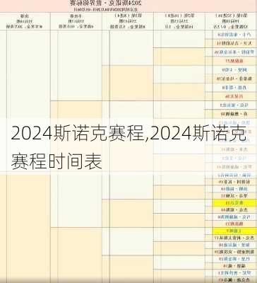 2024斯诺克赛程,2024斯诺克赛程时间表