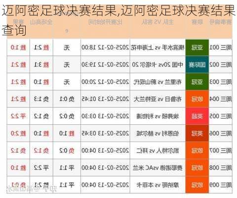 迈阿密足球决赛结果,迈阿密足球决赛结果查询