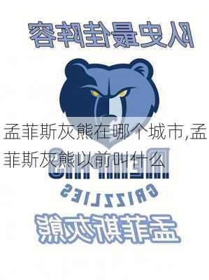孟菲斯灰熊在哪个城市,孟菲斯灰熊以前叫什么