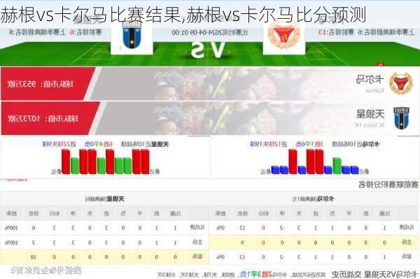 赫根vs卡尔马比赛结果,赫根vs卡尔马比分预测