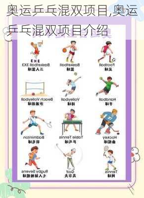 奥运乒乓混双项目,奥运乒乓混双项目介绍