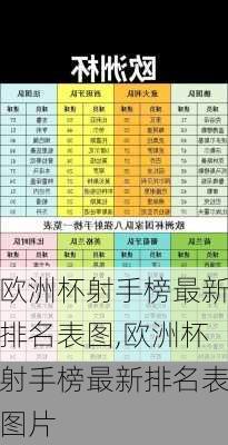 欧洲杯射手榜最新排名表图,欧洲杯射手榜最新排名表图片