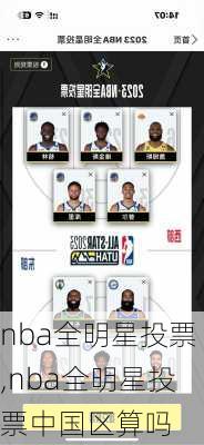 nba全明星投票,nba全明星投票中国区算吗