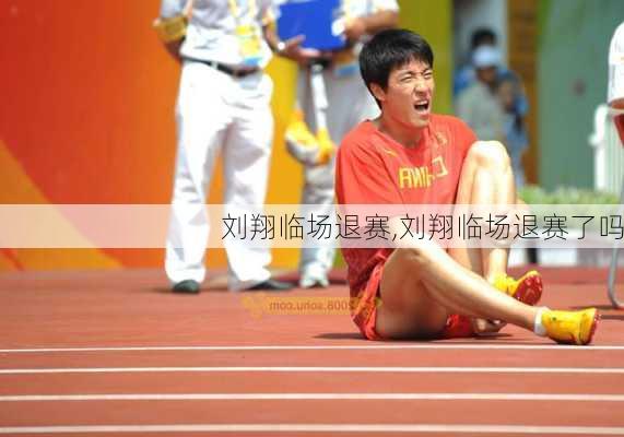 刘翔临场退赛,刘翔临场退赛了吗