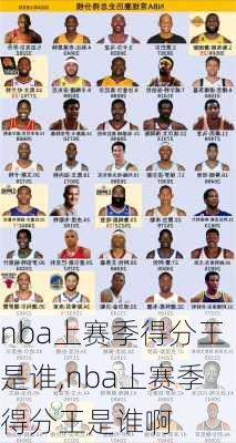 nba上赛季得分王是谁,nba上赛季得分王是谁啊