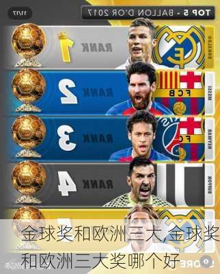 金球奖和欧洲三大,金球奖和欧洲三大奖哪个好