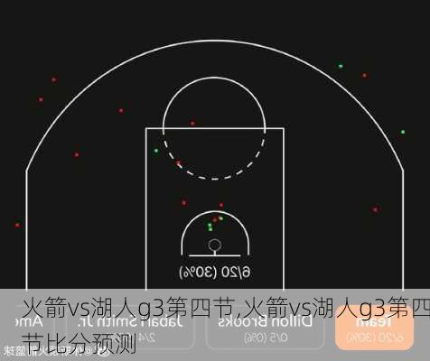 火箭vs湖人g3第四节,火箭vs湖人g3第四节比分预测