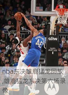 nba东决雄鹿猛龙回放,雄鹿猛龙东决第六场录像