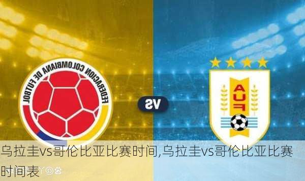 乌拉圭vs哥伦比亚比赛时间,乌拉圭vs哥伦比亚比赛时间表