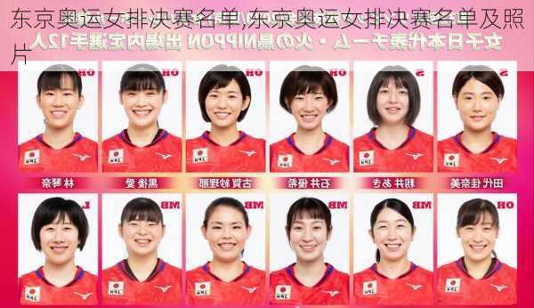 东京奥运女排决赛名单,东京奥运女排决赛名单及照片