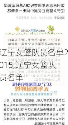辽宁女篮队员名单2015,辽宁女篮队员名单