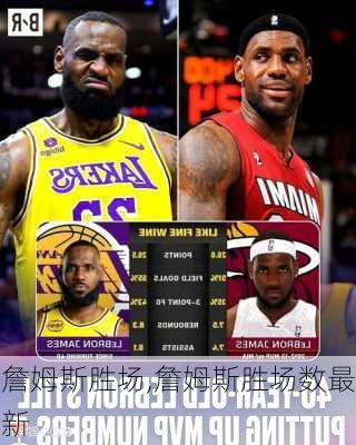 詹姆斯胜场,詹姆斯胜场数最新