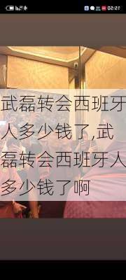武磊转会西班牙人多少钱了,武磊转会西班牙人多少钱了啊