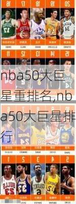 nba50大巨星重排名,nba50大巨星排行