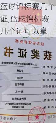 篮球锦标赛几个证,篮球锦标赛几个证可以拿