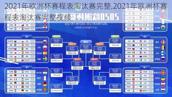 2021年欧洲杯赛程表淘汰赛完整,2021年欧洲杯赛程表淘汰赛完整视频
