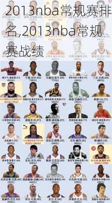 2013nba常规赛排名,2013nba常规赛战绩