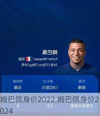 姆巴佩身价2022,姆巴佩身价2024