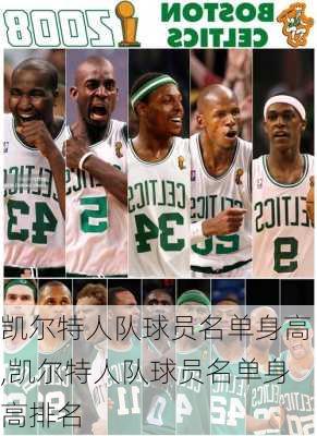 凯尔特人队球员名单身高,凯尔特人队球员名单身高排名